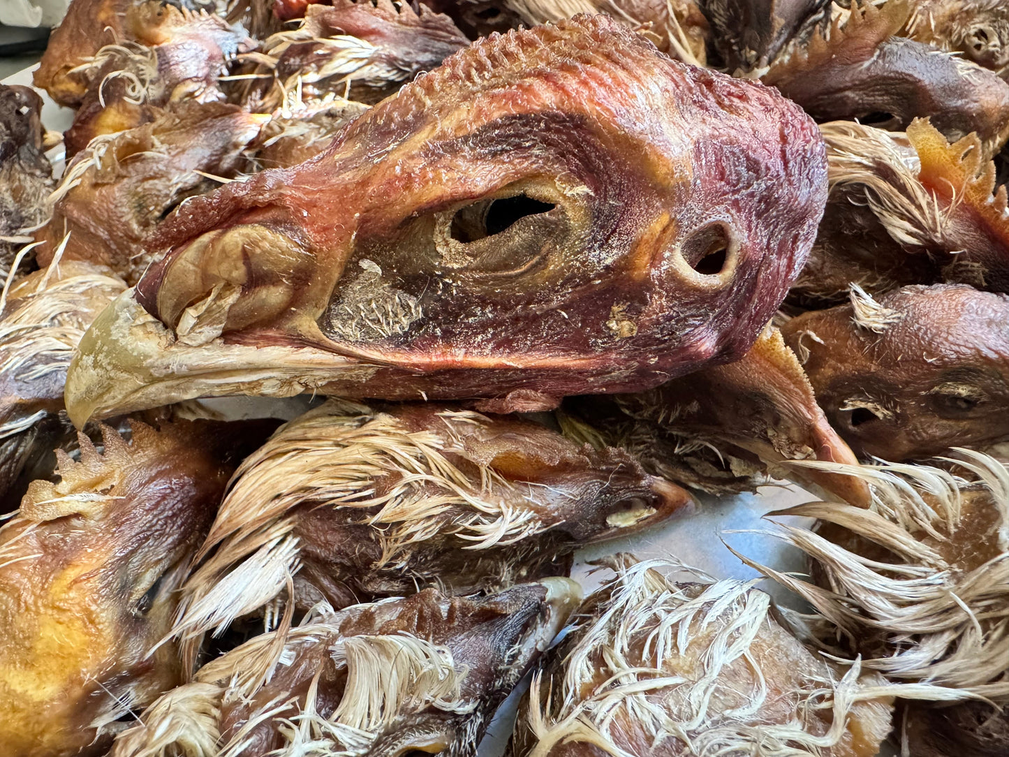 Dehydrated Chicken Heads